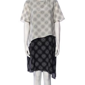 Elegant Diane Von Furstenberg Two Tier Dress 10 $298